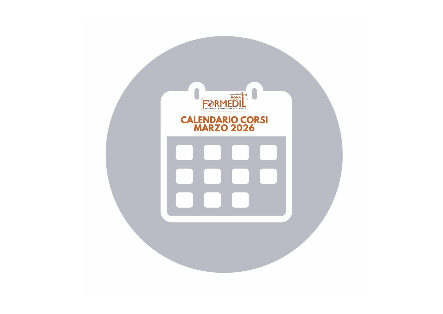 Consulta le date dei corsi in partenza a MARZO