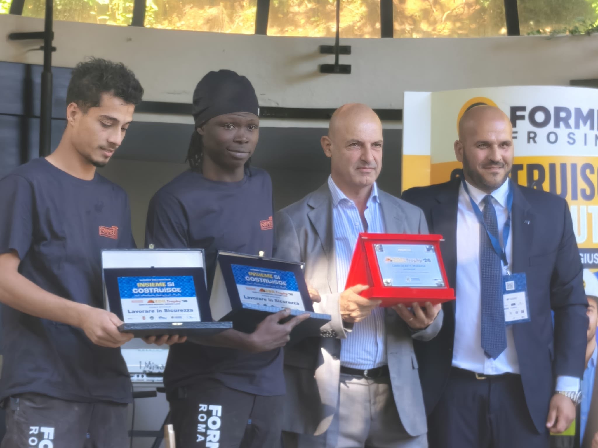 Ediltrophy 2026: la nostra squadra Junior vince il premio Lavorare in Sicurezza