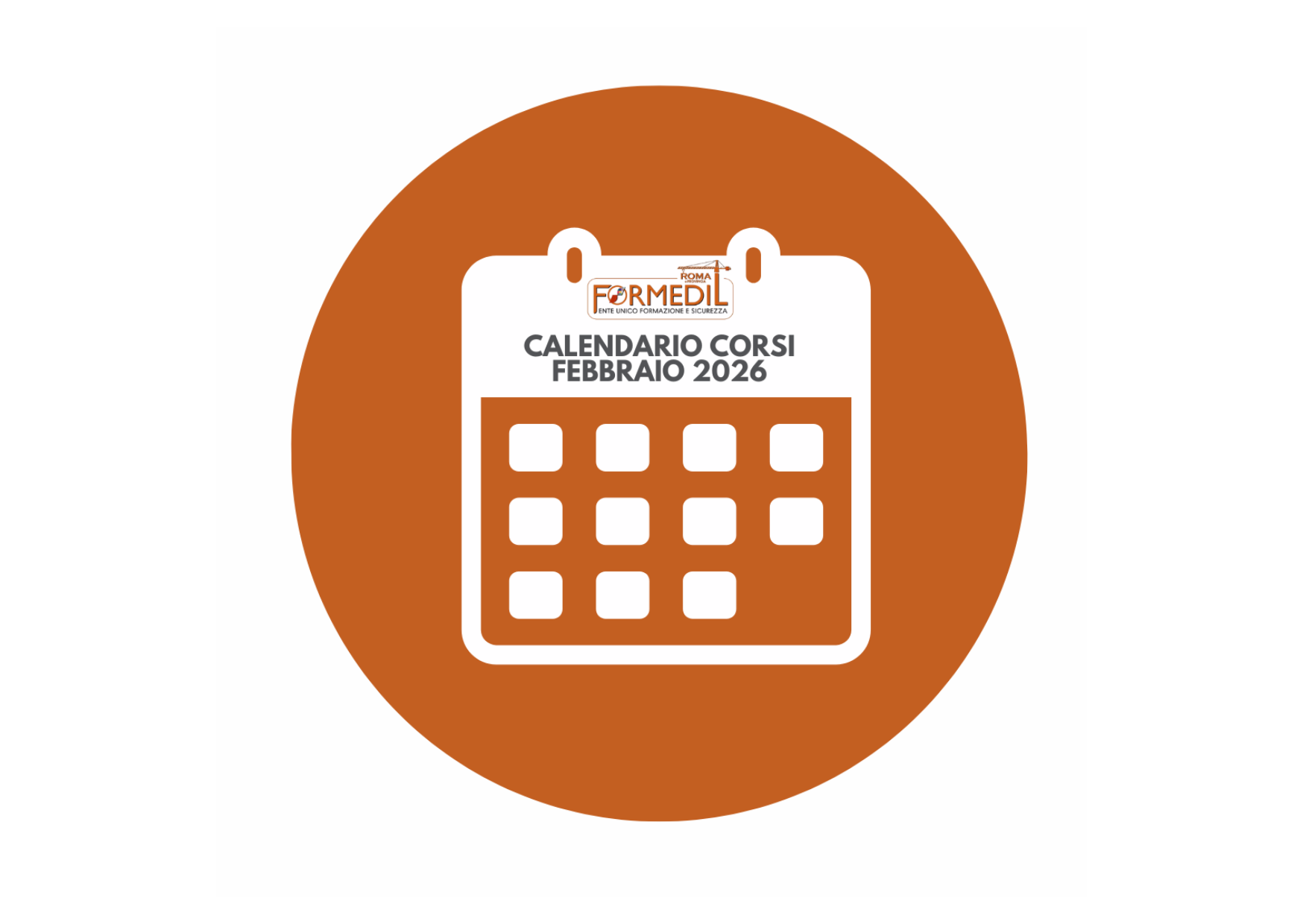 Le date dei corsi in partenza a FEBBRAIO