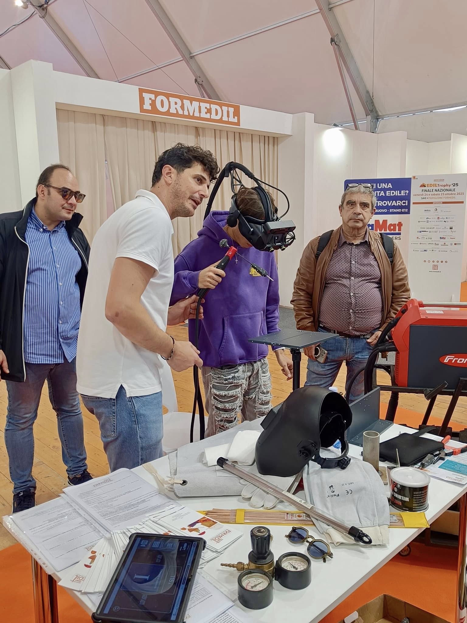 Il nostro spazio esperenziale al SAIE 2025 – Fiera del Levante di Bari 