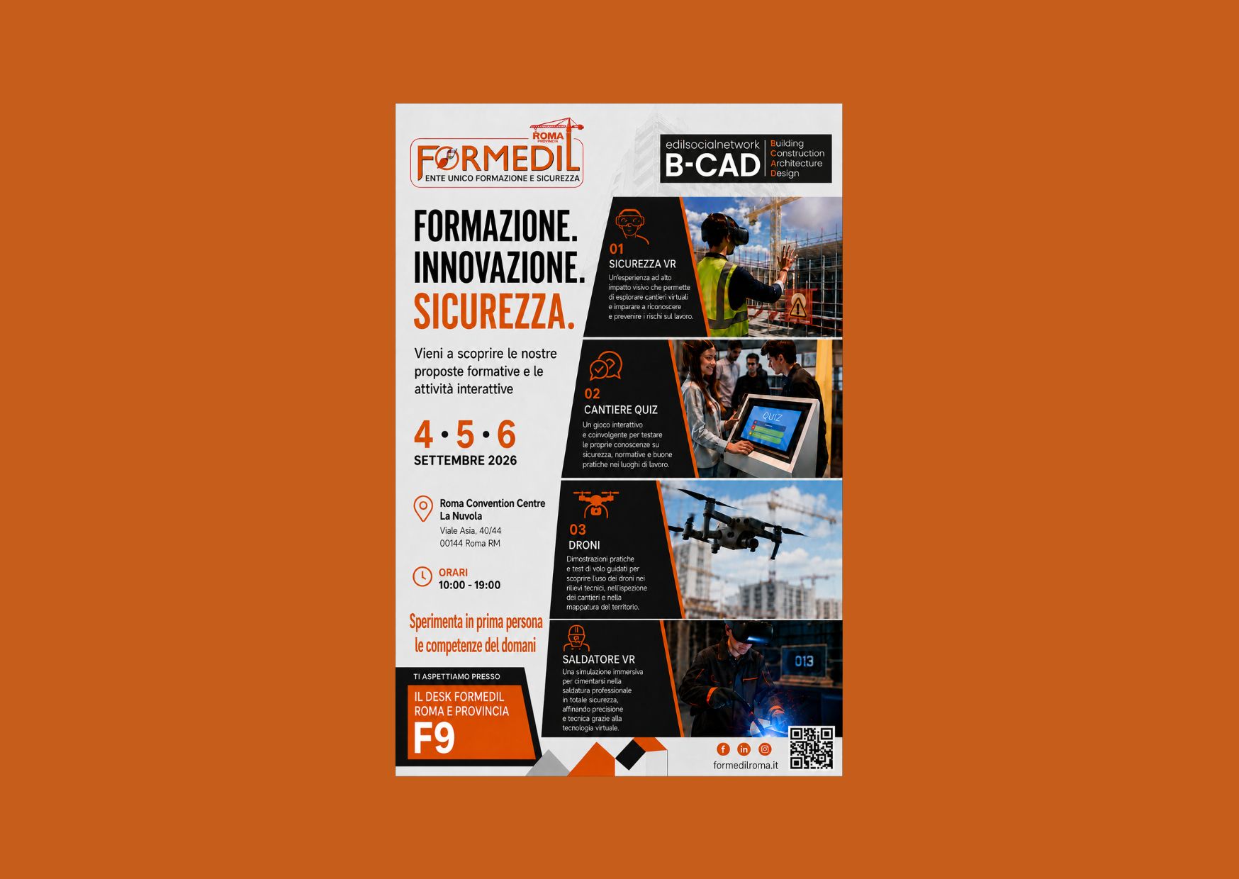 B-CAD 2026: formazione, sicurezza e tecnologia diventano esperienza