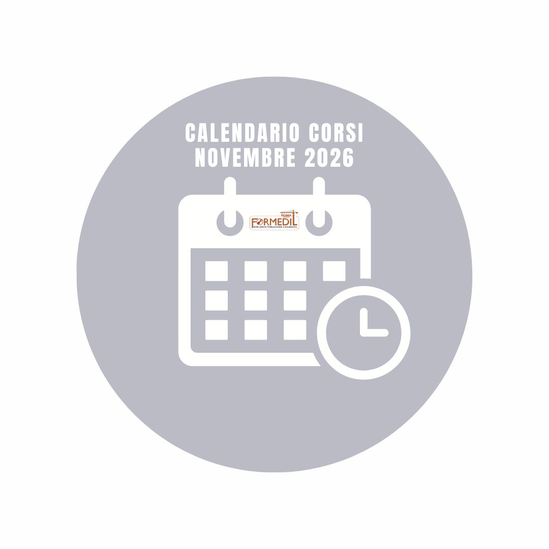 Calendario Corsi - Novembre 2026