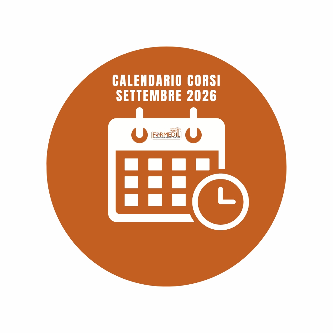 Calendario Corsi - Settembre 2026