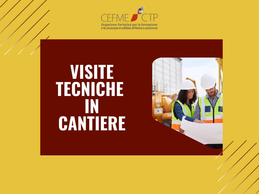 I nostri servizi per le imprese - Richiedi VISITE TECNICHE IN CANTIERE