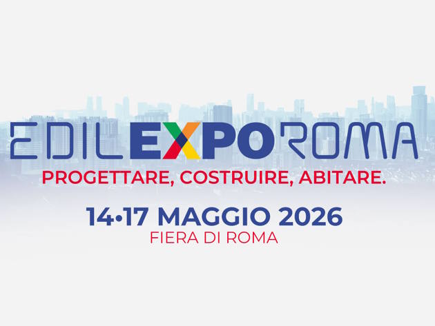 Dal 14 al 17 maggio prenderemo parte a Edil Expo Roma 2026 