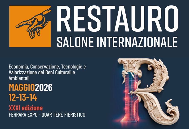 Parteciperemo al Salone Internazionale del Restauro di Ferrara dal 12 al 14 maggio